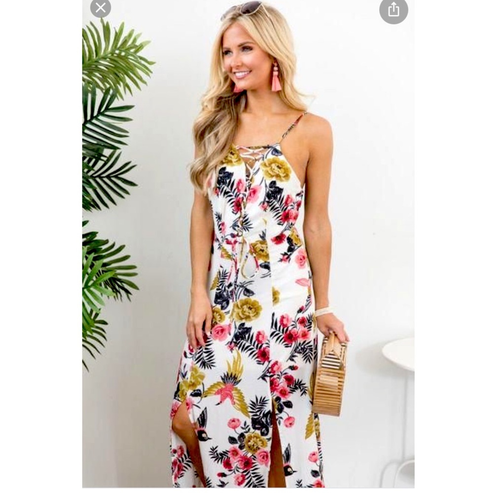 Graces Floral Maxi Dress
